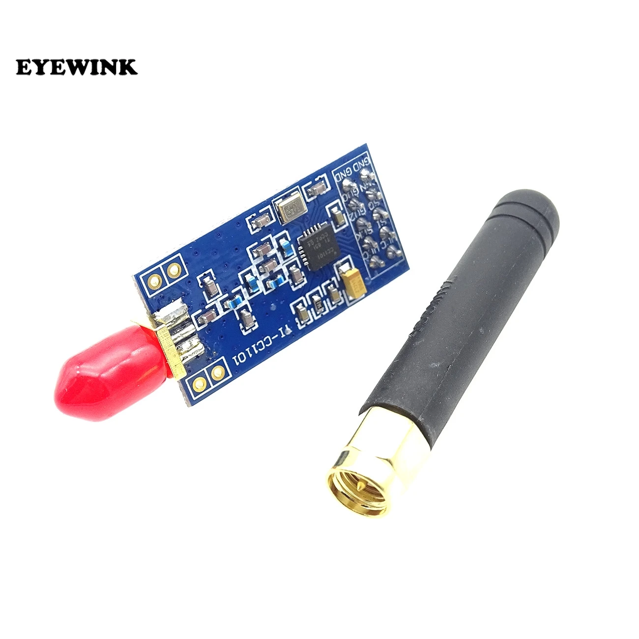 EYEWINK 1PCS CC1101 Wireless Module With SMA Antenna Wireless Transceiver Module For Arduino 315/433/868/915MHZ
EYEWINK 1PCS CC1101 Wireless Module With SMA Antenna Wireless Transceiver Module For Arduino 315/433/868/915MHZ