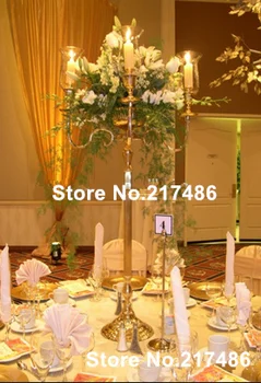Classic Metal Golden Candle Holders Wedding Table Road Lead Event Party Centerpiece Flower Vase Rack Decoration sunmood70
Classic Metal Golden Candle Holders Wedding Table Road Lead Event Party Centerpiece Flower Vase Rack Decoration sunmood70