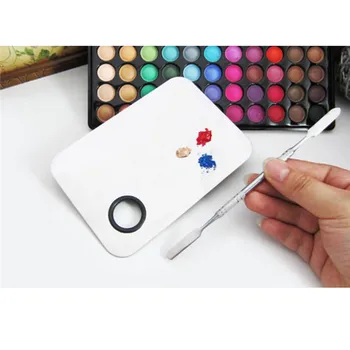 Makeup Palette Beauty Stainless Makeup Nail Eye Shadow Foundation Mixing Palette Spatula Cosmetic Tool
Makeup Palette Beauty Stainless Makeup Nail Eye Shadow Foundation Mixing Palette Spatula Cosmetic Tool