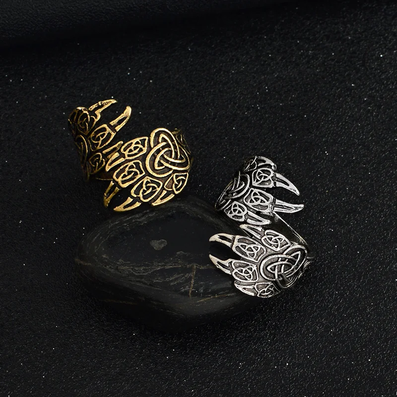 Curved paw viking Cow Raven Claw Ring Gothic Odin's Ravens Viking Jewelry Norse Mythology Rings for men Gift
Curved paw viking Cow Raven Claw Ring Gothic Odin's Ravens Viking Jewelry Norse Mythology Rings for men Gift