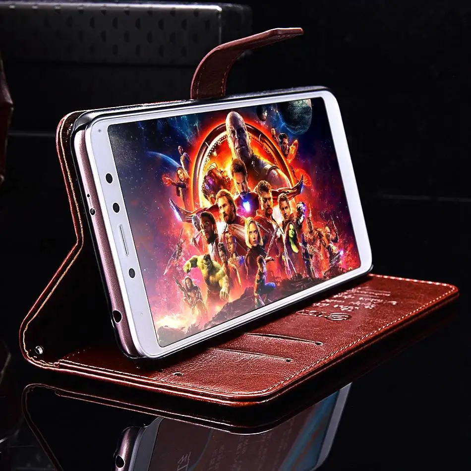 TOMKAS Case For Xiaomi Redmi S2 Case Wallet PU Cases Business Luxury For Xiaomi Redmi S2 Coque Vintage Back cover