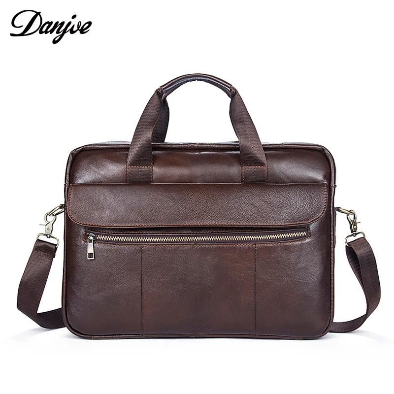 DANJUE Men's Briefcase Handbags Genuine Leather bag Men's business Leather Messenger Bag Man Leather Computer Laptop bag for men
DANJUE Men's Briefcase Handbags Genuine Leather bag Men's business Leather Messenger Bag Man Leather Computer Laptop bag for men