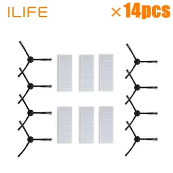 14pcs/lot Replacement Kits for ILIFE A6 A4 A4s Robot Vacuum-HEPA Filter Side Brush
14pcs/lot Replacement Kits for ILIFE A6 A4 A4s Robot Vacuum-HEPA Filter Side Brush