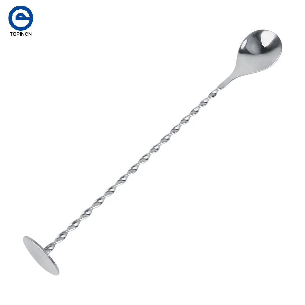 11''Stainless Steel Long Bar Spoon Steel Bartending Mixed Tall Drink Stir Bar Supplies Bartender Tools 28cm
11''Stainless Steel Long Bar Spoon Steel Bartending Mixed Tall Drink Stir Bar Supplies Bartender Tools 28cm