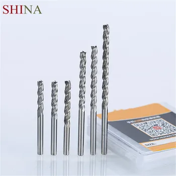 SHINA 2pc/ 4mm 3 Flute Spiral Cutter Router Bits For Wood CNC End Mill Carbide Milling Cutter Tugster Wood Milling Cutter
SHINA 2pc/ 4mm 3 Flute Spiral Cutter Router Bits For Wood CNC End Mill Carbide Milling Cutter Tugster Wood Milling Cutter