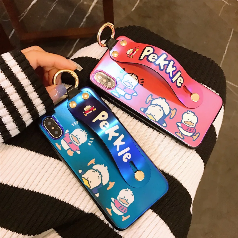 Cute Cartoon Pig Duck Blue Light Fashion Wrist Strap Soft IMD Phone Case for iPhone XS XR XS MAX X 6 6S 7 8 Plus Case
Cute Cartoon Pig Duck Blue Light Fashion Wrist Strap Soft IMD Phone Case for iPhone XS XR XS MAX X 6 6S 7 8 Plus Case