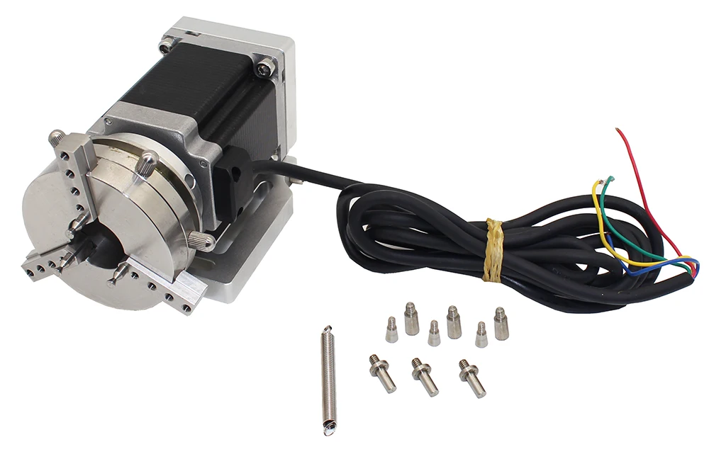 Mini Laser Marking Machine Rotation Axis Stainless Steel Rotating Fixture Ring Jewelry Rotary Marking Workbench with 69MM Chuck
Mini Laser Marking Machine Rotation Axis Stainless Steel Rotating Fixture Ring Jewelry Rotary Marking Workbench with 69MM Chuck