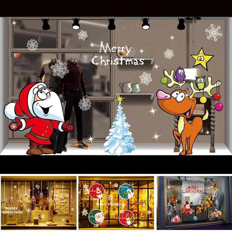 New Christmas Static Electricity Wall Sticker Window Home Decoration Decal Decor Wall Stickers Home Decor Living Room New Year
New Christmas Static Electricity Wall Sticker Window Home Decoration Decal Decor Wall Stickers Home Decor Living Room New Year