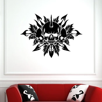 Skull Halloween Sticker Punk Death Decal Devil Poster Name Car Window Art Wall Decals Parede Decor Mural
Skull Halloween Sticker Punk Death Decal Devil Poster Name Car Window Art Wall Decals Parede Decor Mural
