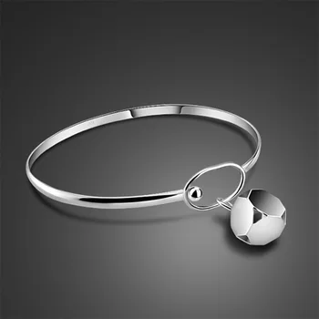 Geometric elements 925 sterling silver bracelet women original silver bell bracelet open bangle birthday gift
Geometric elements 925 sterling silver bracelet women original silver bell bracelet open bangle birthday gift