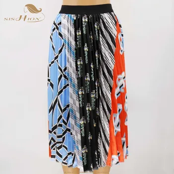 SISHION Mid-rise skirt female long section 2019 summer new cartoon pleated skirt SP0036 Korean version A skirts womens
SISHION Mid-rise skirt female long section 2019 summer new cartoon pleated skirt SP0036 Korean version A skirts womens