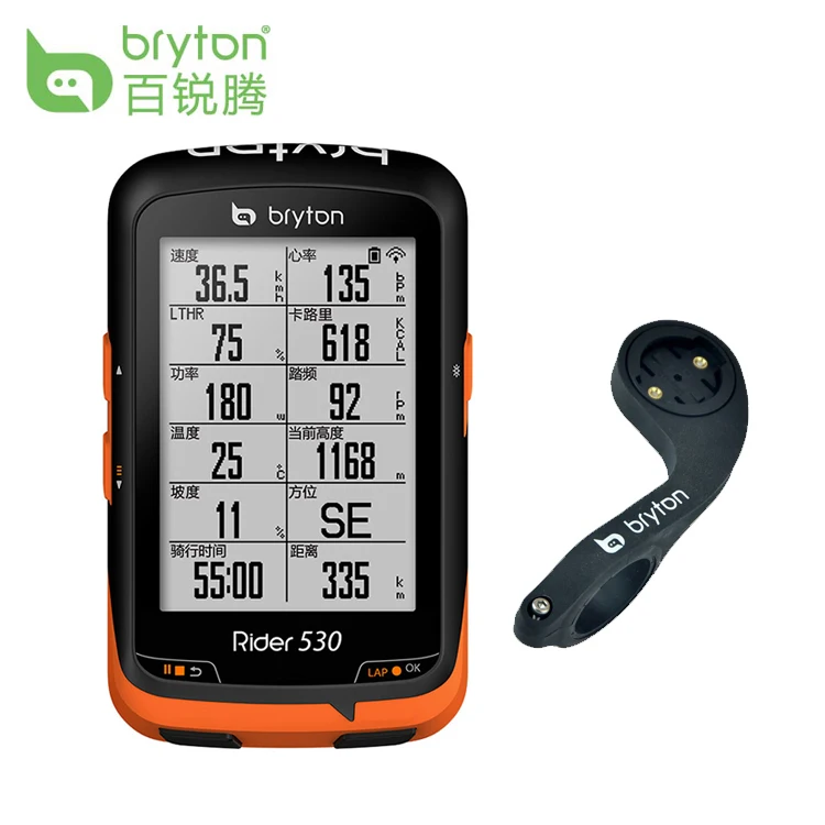 Bryton 2018 new Rider R530E and R530T GPS Bicycle Bike Cycling Computer & Extension Mount international version
Bryton 2018 new Rider R530E and R530T GPS Bicycle Bike Cycling Computer & Extension Mount international version