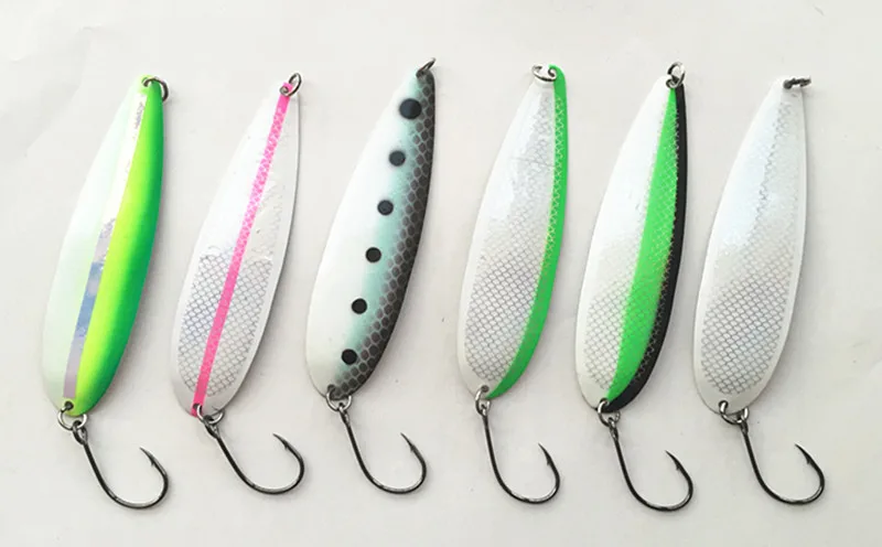 23g Fishing Lure Big Spoon Bait Single Hook Pure Copper Metal Double paint Luminous Tackle Salt Water Fish
23g Fishing Lure Big Spoon Bait Single Hook Pure Copper Metal Double paint Luminous Tackle Salt Water Fish