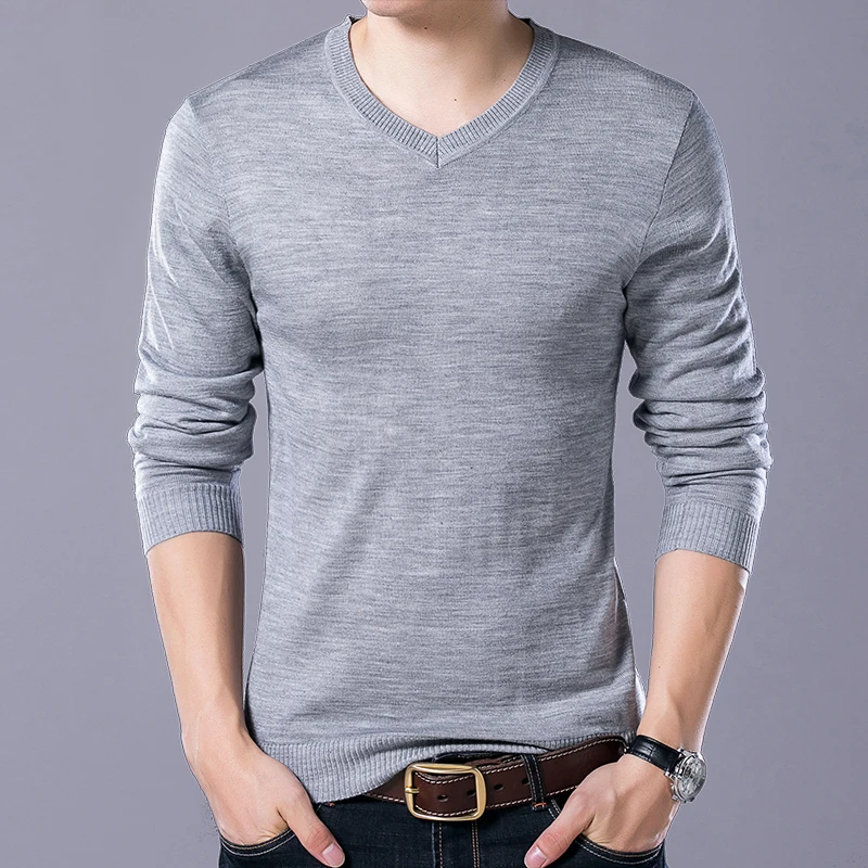 MoneRffi Mens Autunm Thin Wool Sweater Office Man Solid Color Sweater Long Sleeve V-Neck Slim Male Casual Sweater Pullover
MoneRffi Mens Autunm Thin Wool Sweater Office Man Solid Color Sweater Long Sleeve V-Neck Slim Male Casual Sweater Pullover