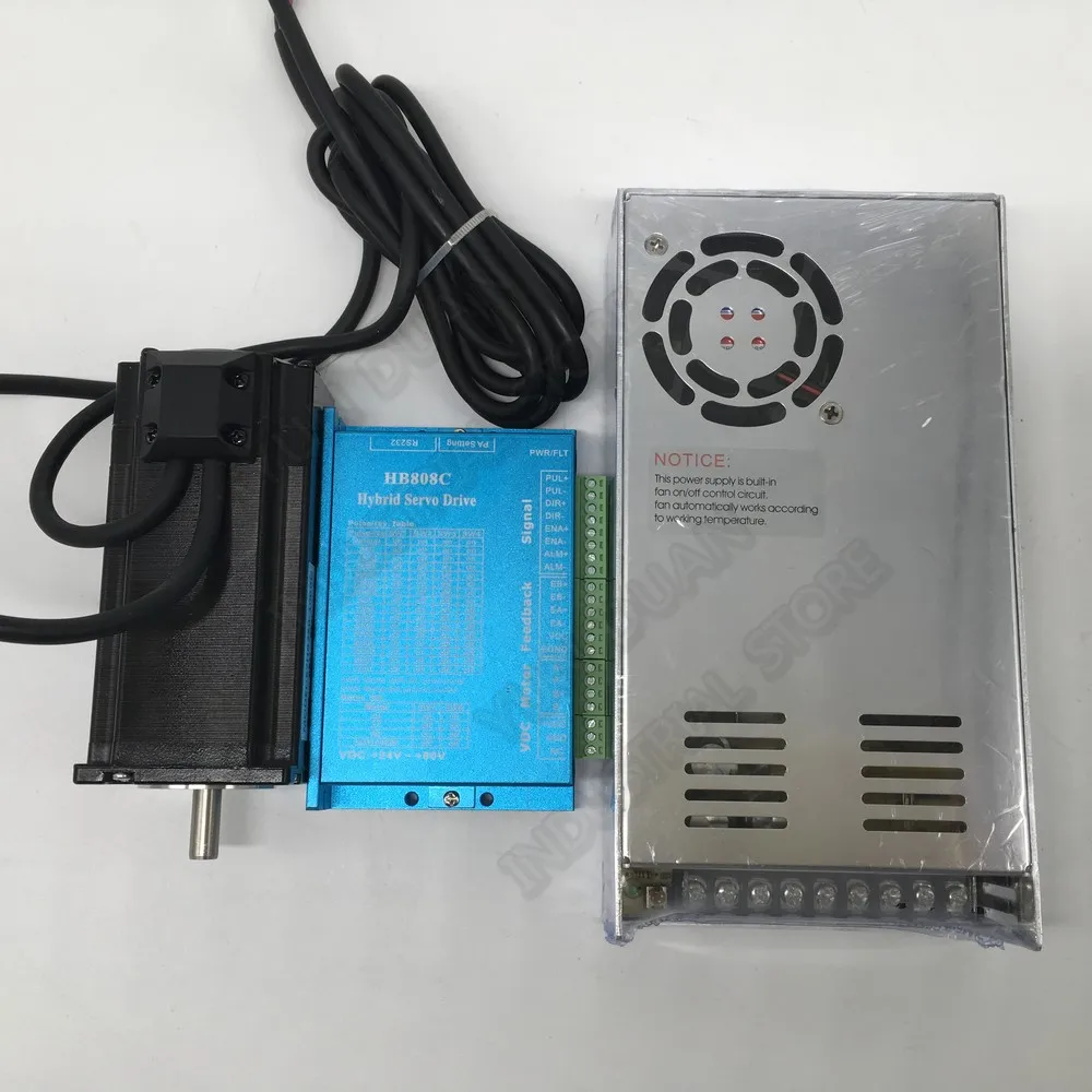 1.5Nm Nema23 2-PH 1000RPM DC DSP Closed Loop Stepper Motor Driver 48V Power Supply Kit Hybird Encoder Easy Servo High Torque
1.5Nm Nema23 2-PH 1000RPM DC DSP Closed Loop Stepper Motor Driver 48V Power Supply Kit Hybird Encoder Easy Servo High Torque