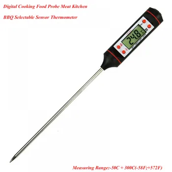 OLOEY Probe Meat Kitchen House Convenient Digital Food Thermometer BBQ Selectable Sensor Cooking Thermometer
OLOEY Probe Meat Kitchen House Convenient Digital Food Thermometer BBQ Selectable Sensor Cooking Thermometer