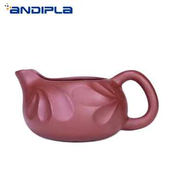 170ml Yixing Purple Clay Fair Cup Natural Raw Ore Zisha Cha Hai Office Tea Ceremony Accessories Drinkware Teaware Coffee Mugs