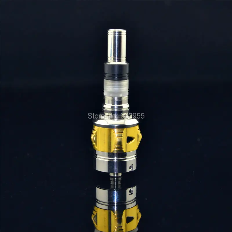Lotus RDA RBA Rebuildable Dripping Atomizer 304 Stainless Steel 4 posts for Mechanical Mod, 18650 Mod, Universal 510 thread
Lotus RDA RBA Rebuildable Dripping Atomizer 304 Stainless Steel 4 posts for Mechanical Mod, 18650 Mod, Universal 510 thread