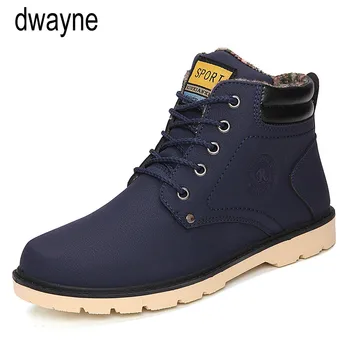 Super Warm Men's Winter Pu Leather Ankle Boots Men Autumn Waterproof Snow Boots Leisure Martin Autumn Boots Shoes Mens 6583
Super Warm Men's Winter Pu Leather Ankle Boots Men Autumn Waterproof Snow Boots Leisure Martin Autumn Boots Shoes Mens 6583