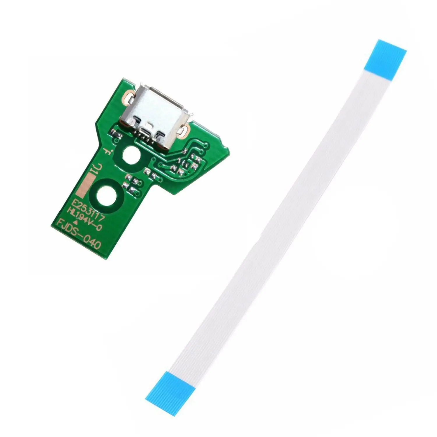 For PS4 Controller Micro-USB Charging Socket Circuit Board JDS-040 12-Pin Cable Port
For PS4 Controller Micro-USB Charging Socket Circuit Board JDS-040 12-Pin Cable Port
