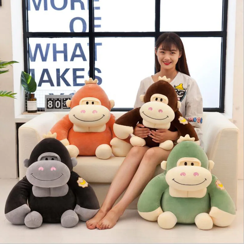 New Arrival Lovely Gorilla Monkey Soft Plush Toy Stuffed Animal Plush Doll Children Birthday Gift
New Arrival Lovely Gorilla Monkey Soft Plush Toy Stuffed Animal Plush Doll Children Birthday Gift