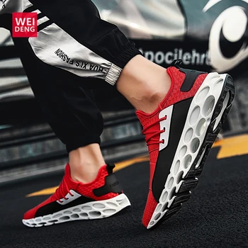 WeiDeng WAVE PROPHECY Blade Hombre For Men Running Shoes 4D Flats Fly Mesh Lace up Casual Breathable Camping Summer Outdoor
WeiDeng WAVE PROPHECY Blade Hombre For Men Running Shoes 4D Flats Fly Mesh Lace up Casual Breathable Camping Summer Outdoor