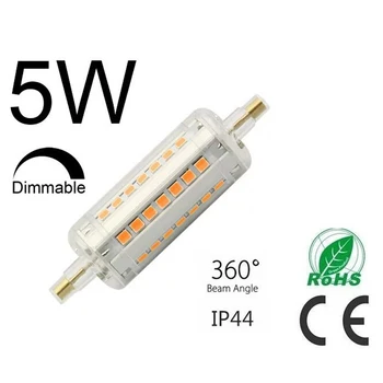 50pcs/lot Dimmable 5W led R7S lamp 78mm R7S led bulb lamp 360 degree beam angle good heat dissipation SMD2835 source AC110-240V
50pcs/lot Dimmable 5W led R7S lamp 78mm R7S led bulb lamp 360 degree beam angle good heat dissipation SMD2835 source AC110-240V