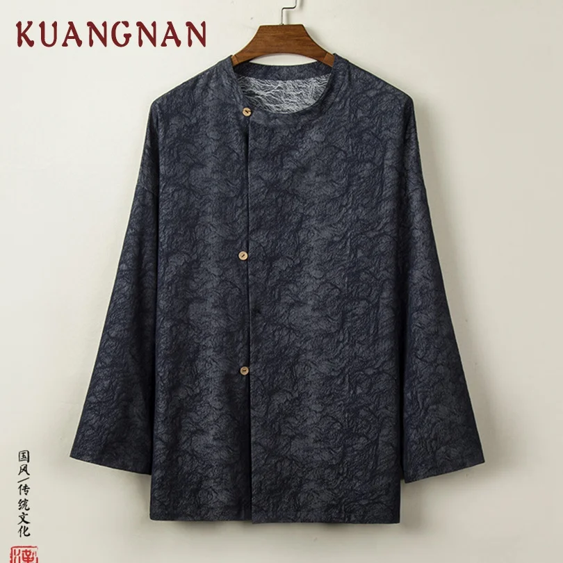 KUANGNAN Chinese Style Kimono Cardigan Men Shirts 4XL Japanese Kimono Men Black Summer Kimono Shirt Men Streetwear 2019 New
KUANGNAN Chinese Style Kimono Cardigan Men Shirts 4XL Japanese Kimono Men Black Summer Kimono Shirt Men Streetwear 2019 New