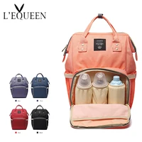 Fashion Mummy Maternity Nappy Bag Brand Large Capacity Baby Bag Travel Backpack Designer Nursing Bag for Baby Care! image