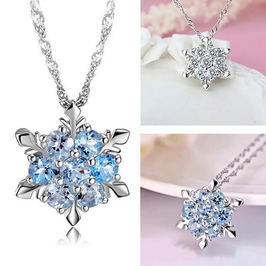 2018 Exquisite Design 1PC Chic Snowflake Pendant Rhinestone Crystal Party Xmas Elegant Necklace charms esmaltes jewelry making
2018 Exquisite Design 1PC Chic Snowflake Pendant Rhinestone Crystal Party Xmas Elegant Necklace charms esmaltes jewelry making