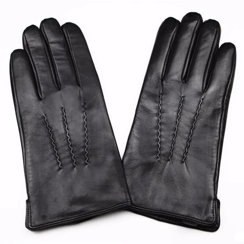 2017 New Guantes Leather Gloves Men's Sheepskin Water Stripes Style High-grade Imported Sheep Skin Sub-gloves Velvet Lining
2017 New Guantes Leather Gloves Men's Sheepskin Water Stripes Style High-grade Imported Sheep Skin Sub-gloves Velvet Lining