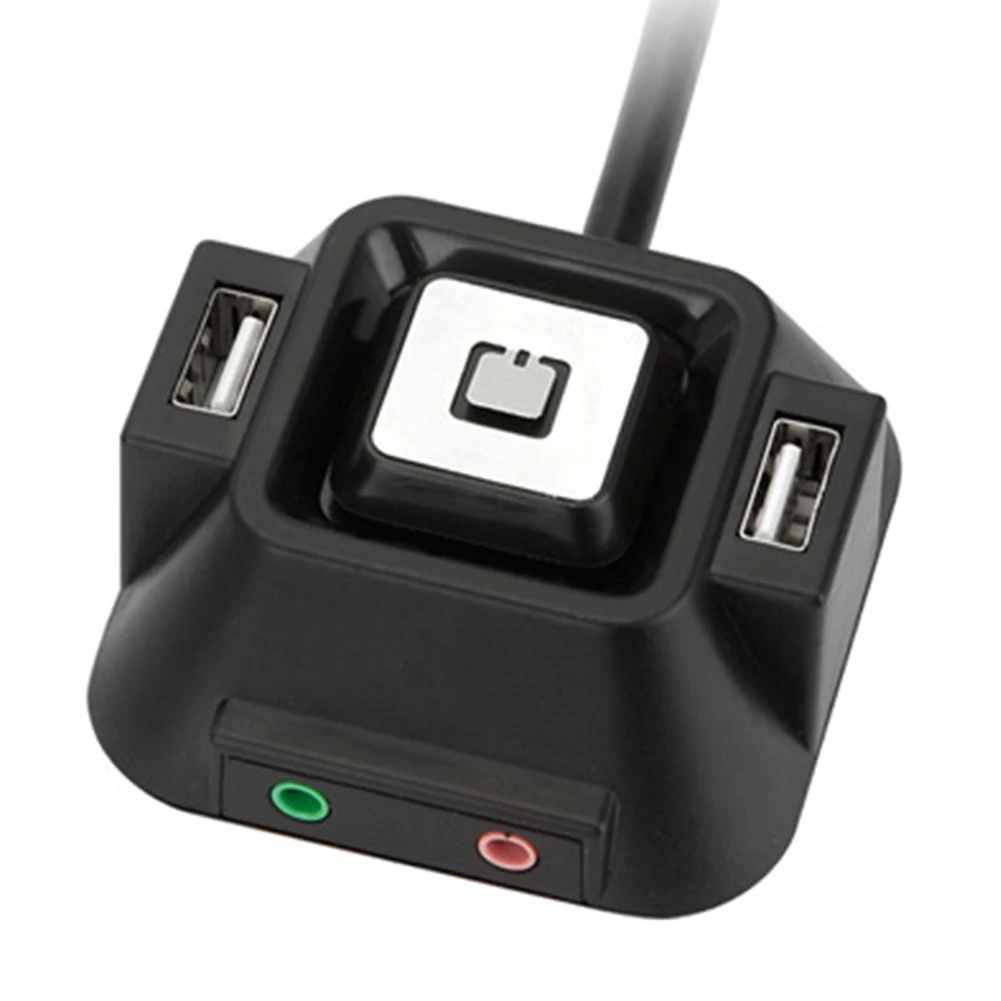 Computer On-Off Power Ports Desktop Button Plug USB PC Reset Switch Extender Dual
Computer On-Off Power Ports Desktop Button Plug USB PC Reset Switch Extender Dual