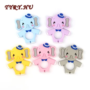 Elephant Teether Silicone For Baby Nursing Baby Teethers Chew Food Grade Silicone Teether Beads Toys Pendant Gifts 1pcs
Elephant Teether Silicone For Baby Nursing Baby Teethers Chew Food Grade Silicone Teether Beads Toys Pendant Gifts 1pcs