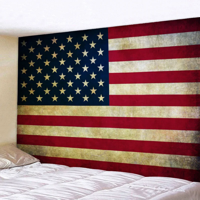 Vintage American Flag Psychedelic Stripe Polyester Mandala Bohemian Decorative Hippie Tapestry
Vintage American Flag Psychedelic Stripe Polyester Mandala Bohemian Decorative Hippie Tapestry