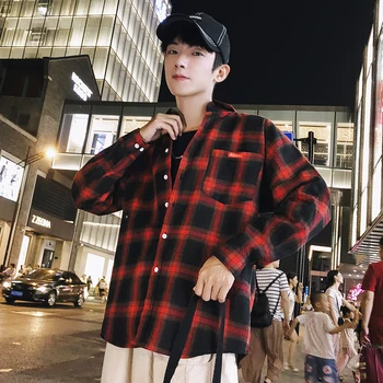 Plus Size Plaid Shirt Men Hop Hop Design Mens Checkered Shirts Long Sleeve Plaid Flannel Shirts Pocket Front Blouse XXXL
Plus Size Plaid Shirt Men Hop Hop Design Mens Checkered Shirts Long Sleeve Plaid Flannel Shirts Pocket Front Blouse XXXL