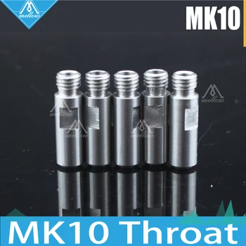 2pcs 3D printer Makerbot M7 thread MK10 Extruder Throat Barrel with PTFE TeflonT tube pipes for FlashForge, Wanhao D4 I3, Dremel
2pcs 3D printer Makerbot M7 thread MK10 Extruder Throat Barrel with PTFE TeflonT tube pipes for FlashForge, Wanhao D4 I3, Dremel