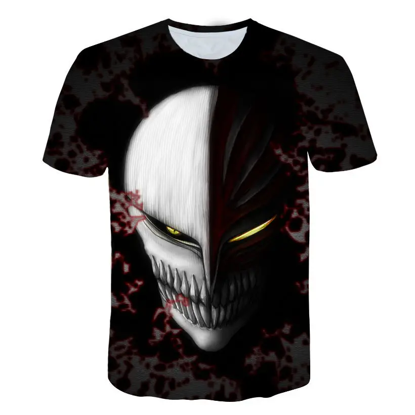 Summer Hot Sell Bleach Red Stripes White Half Face With Blood Spots 3d Print Skull Funny T Shirt Men Short Sleeve Tees 4XL 5XL
Summer Hot Sell Bleach Red Stripes White Half Face With Blood Spots 3d Print Skull Funny T Shirt Men Short Sleeve Tees 4XL 5XL