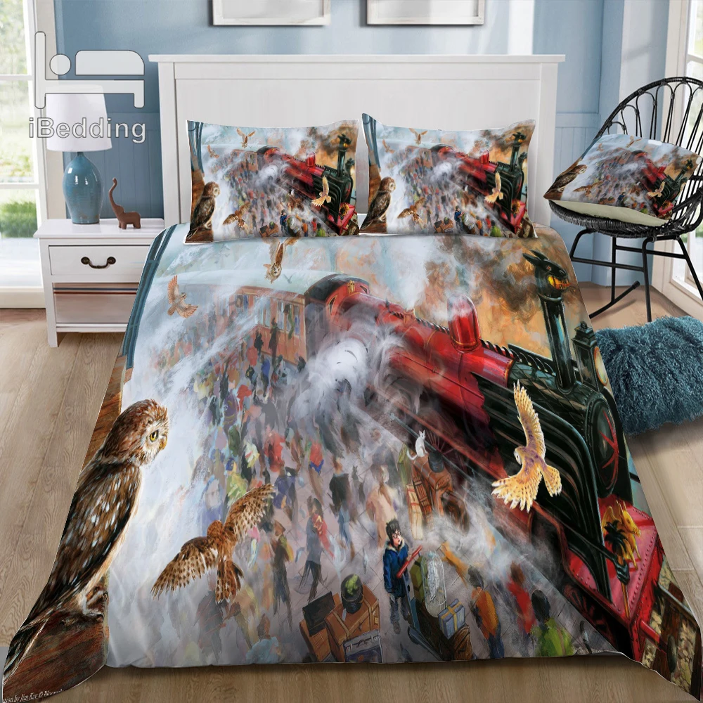 Hot Sale Potter House Cartoon Classic 3D Bedding Set Printed Duvet Cover Set Twin Full Queen King Size Dropshipping
Hot Sale Potter House Cartoon Classic 3D Bedding Set Printed Duvet Cover Set Twin Full Queen King Size Dropshipping