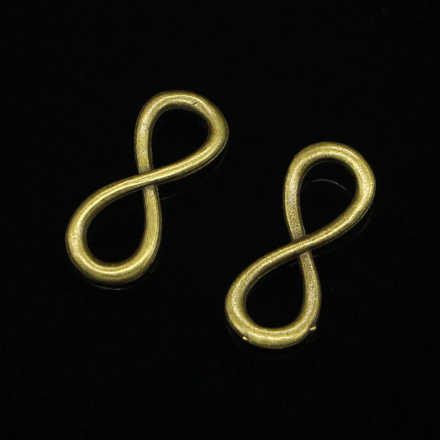 20pcs Charms infinity connector Antique Bronze Plated Pendants Fit Jewelry Making Findings Accessories 30*12mm | Украшения и