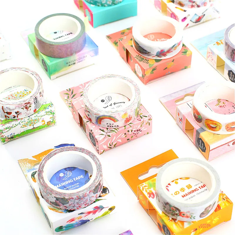 1pcs Doughnut Paper Envelope 7Mx1.5CM Paper Adhesive Tape European Style Message Card Letter Stationary Storage Paper Tape Gift
1pcs Doughnut Paper Envelope 7Mx1.5CM Paper Adhesive Tape European Style Message Card Letter Stationary Storage Paper Tape Gift