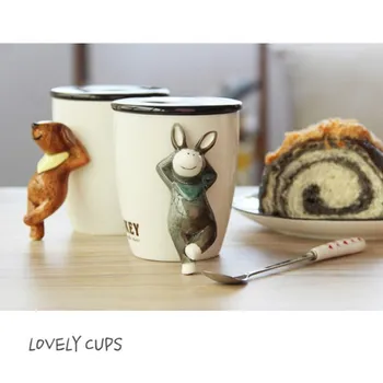 Creative cartoon look Star Cup 3D animal ceramic cup office breakfast Tea coffee collection mug cups gift 4 colors
Creative cartoon look Star Cup 3D animal ceramic cup office breakfast Tea coffee collection mug cups gift 4 colors