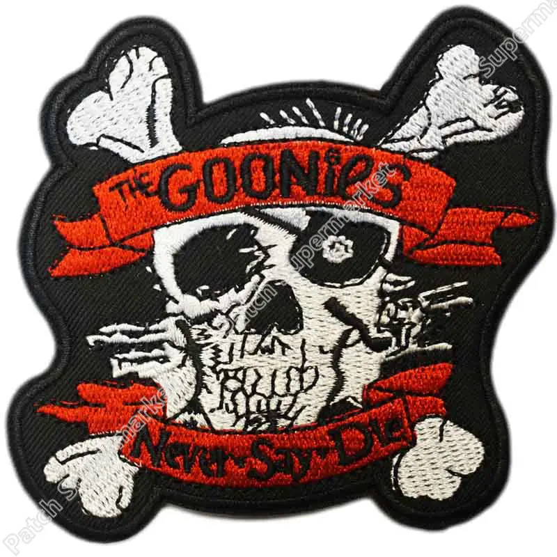 3.5" GOONIES Never Say Die TV Movie Series Baseball Cap Iron On Sew On Patch Badge costume emblem scrapbooking accessories
3.5" GOONIES Never Say Die TV Movie Series Baseball Cap Iron On Sew On Patch Badge costume emblem scrapbooking accessories