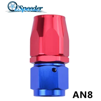 ESPEEDER AN8 Anoized Aluminium Fitting AN 8 0 Degree Swivel Fitting Adapter Fuel Hose End Oil Fuel Reusable Fitting Hose Ends
ESPEEDER AN8 Anoized Aluminium Fitting AN 8 0 Degree Swivel Fitting Adapter Fuel Hose End Oil Fuel Reusable Fitting Hose Ends