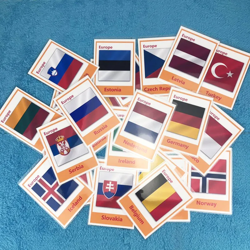 DDWE 46Pcs European Countries English Phonics Flash Cards Montessori Learning Educational Toys For Children Teaching Baby Cards
DDWE 46Pcs European Countries English Phonics Flash Cards Montessori Learning Educational Toys For Children Teaching Baby Cards