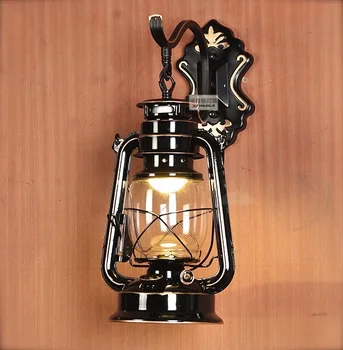 Free shipping retro style wall lamp Vintage Iron Glass Wall lights E27 personalized Black Bronze Copper Kerosene Lamps
Free shipping retro style wall lamp Vintage Iron Glass Wall lights E27 personalized Black Bronze Copper Kerosene Lamps