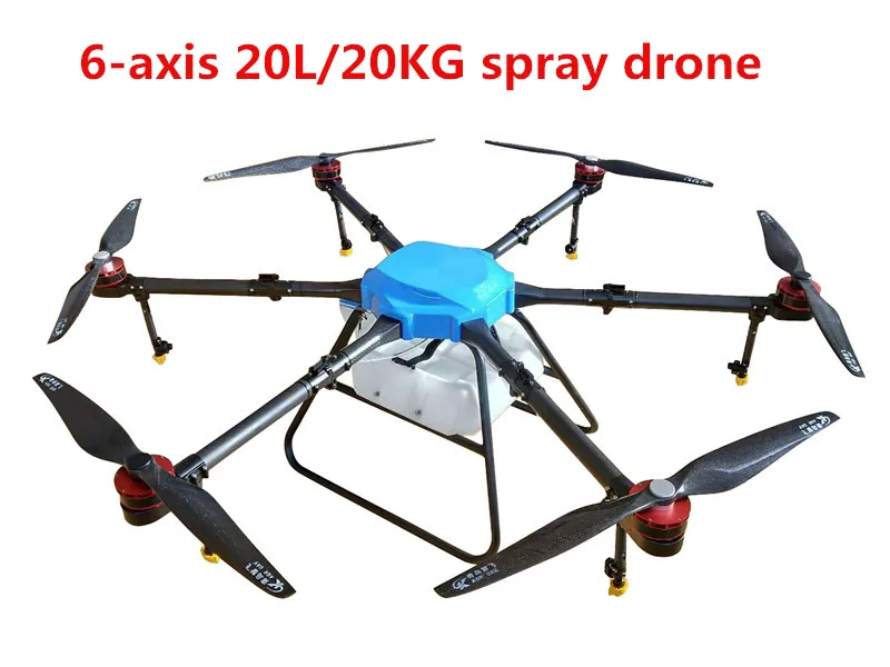 620 20KG 20L Agriculture spray drone 1900mm pure carbon fiber umbrella folding waterproof frame for Hobbywing X9 Power System
620 20KG 20L Agriculture spray drone 1900mm pure carbon fiber umbrella folding waterproof frame for Hobbywing X9 Power System