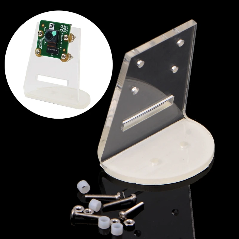 Acrylic Holder Camera Mount Bracket For Raspberry Pi 3 B+/ 3 Mounting Bracket
Acrylic Holder Camera Mount Bracket For Raspberry Pi 3 B+/ 3 Mounting Bracket