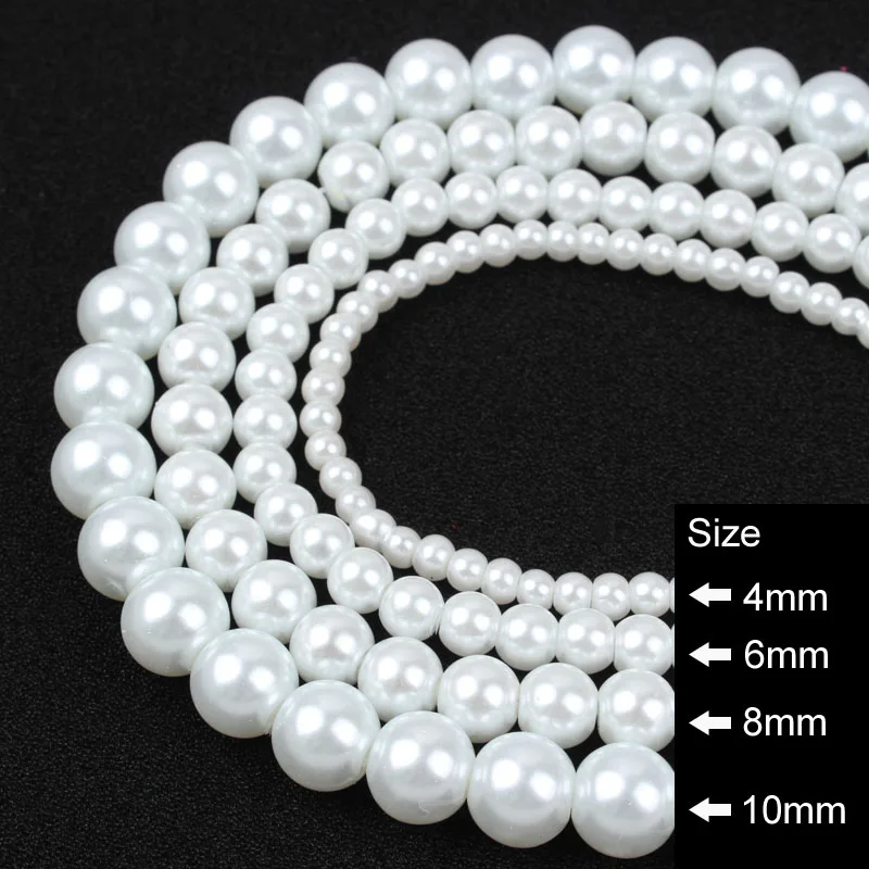 Mix Color 4/6/8/10mm Imitation Pearl Beads Glass Round Loose Spacer Beads Fitting Beading Wire For Jewelry Free Shipping
Mix Color 4/6/8/10mm Imitation Pearl Beads Glass Round Loose Spacer Beads Fitting Beading Wire For Jewelry Free Shipping