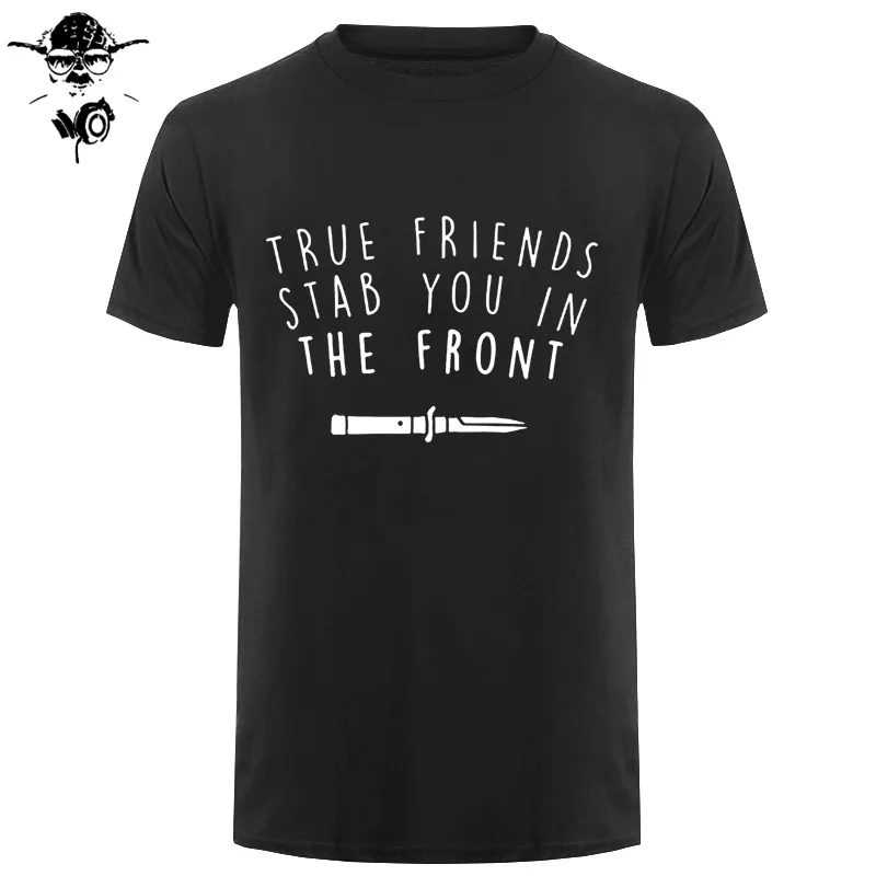 Bmth T-Shirt Men Bring Me The Horizon T Shirt True Friends Stab You In The Front Classic Tee Shirt Cotton Graphic Tshirt Male
Bmth T-Shirt Men Bring Me The Horizon T Shirt True Friends Stab You In The Front Classic Tee Shirt Cotton Graphic Tshirt Male