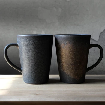 300ml Japanese-style Creative Ceramic Pottery coffee mug Water cup Milk Tea Cup travel mug Home Office Drinkware Wooden box Gift
300ml Japanese-style Creative Ceramic Pottery coffee mug Water cup Milk Tea Cup travel mug Home Office Drinkware Wooden box Gift